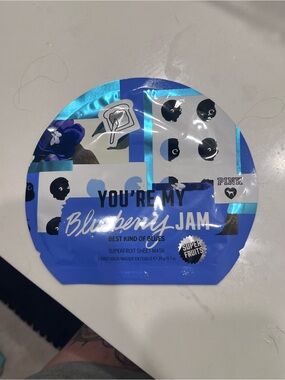 YOU'RE MY Blueberry Jam Superfruit Sheet Mask - Blue